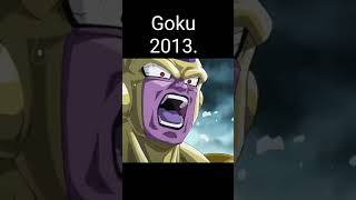 Evolution of Goku  animation #shorts #anime #dbs #viral #孫悟空 #ドラゴンボール #ドラゴンボール超