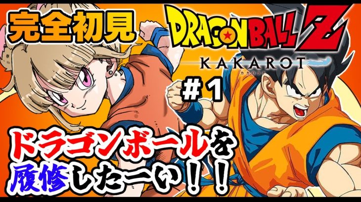 【ドラゴンボールZ カカロット】♯１完全初見！ほろ酔いお姉さんがドラゴンボールを楽しむ🐈🍀/女性実況/ネタバレ注意/DRAGON BALL Z KAKAROT 【Vtuber/福喜多りぽ】