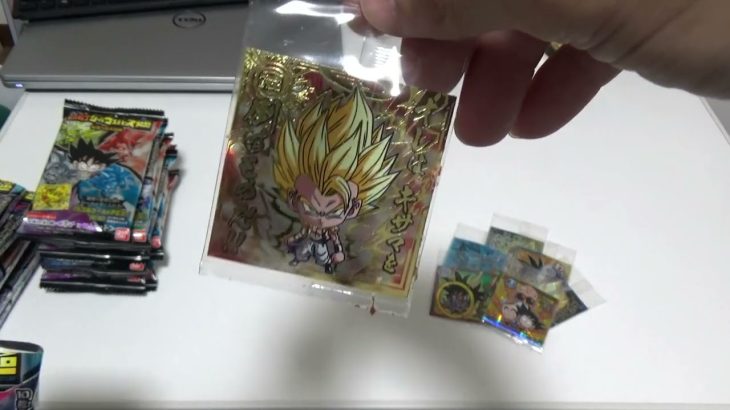 ドラゴンボール超戦士シールウエハース超を15パック買ってきました！