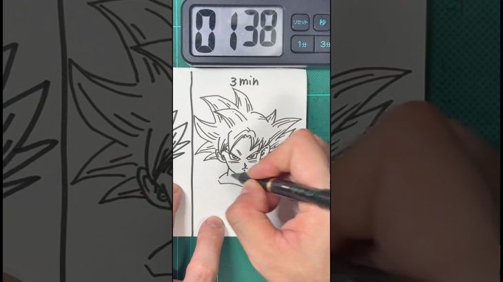 30sec vs 3min LIMITED MUI GOKU#shorts #goku #dtagonballsuper #dragonball #ultrainstinct #ドラゴンボール