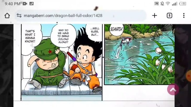 -ドラゴンボール漫画第6章 dragon Ball mange chapter 6 #manga #goku