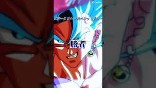 ゴジータVSベジット　ドラゴンボール超