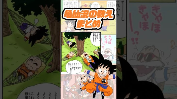 【ドラゴンボール】亀仙流の教えを紹介します