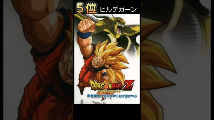 ドラゴンボール劇場版敵最強ランキング！#ドラゴンボール #おすすめ #漫画