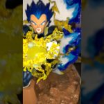 ［ドラゴンボール超 ジオラマ］ブルー進化ベジータのジオラマ作ったらまさかの駄作確定か… 悲しいよ😂 （ほぼ100均ジオラマ） #shorts #dragonball #ドラゴンボール