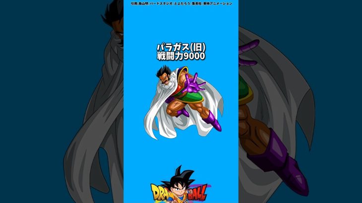 ドラゴンボールサイヤ人公式戦闘力ランキングTOP32 Part1#ドラゴンボール#ドラゴンボールアニメ #dragonball #アニメ #漫画