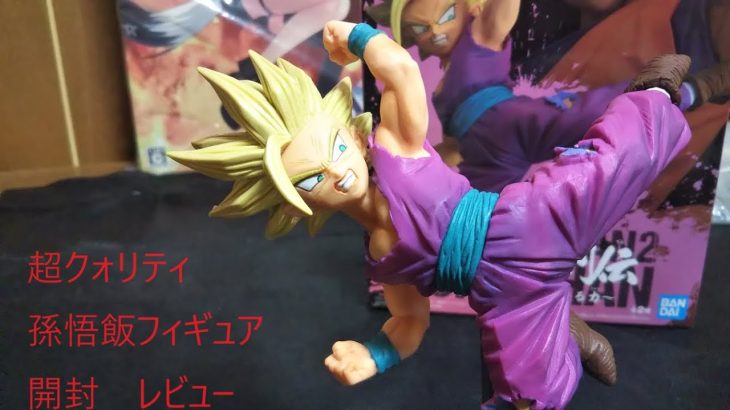 超クオリティ、孫悟飯フィギュア開封（ドラゴンボール）