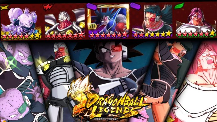 ターレス軍団全員で戦ってみたらめちゃくちゃキツい【ドラゴンボールレジェンズ】【DRAGONBALL LEGENDS】【ゲーム実況】