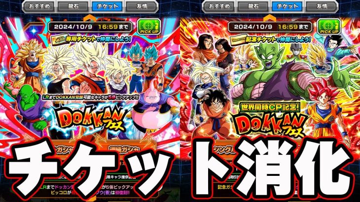 【ドッカンバトル】未消化イベントやったりチケット消化したり【DRAGONBALL Z Dokkan Battle】