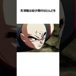 【ドラゴンボール】天津飯が悪口を言えなくなった理由 #ドラゴンボール #アニメ #雑学