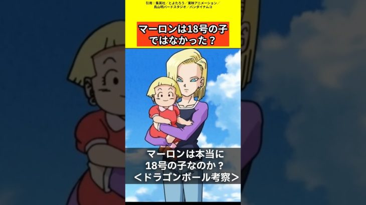 【ドラゴンボール考察】18号は人間なのか？