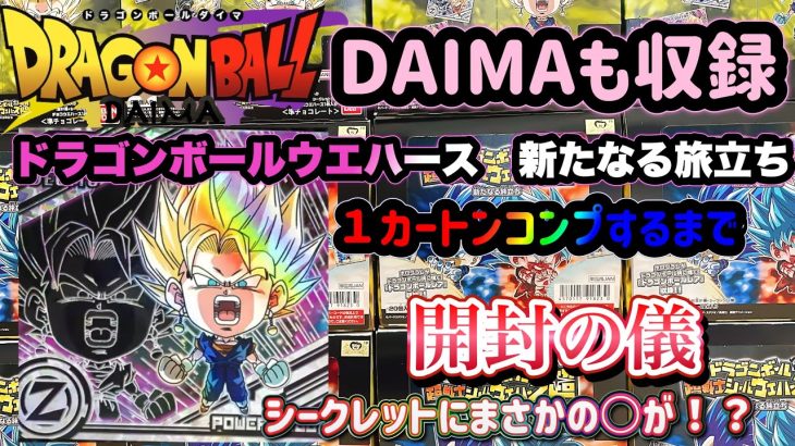 ドラゴンボール 超戦士シールウエハース超 新たなる旅立ち　DRAGON BALL DAIMA編始動！