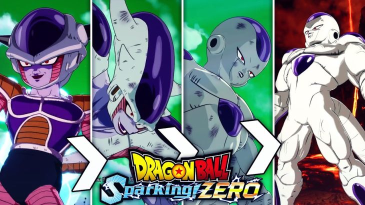 Dragonball Sparking Zero FRIEZA (Z) ALL Forms & Transformations