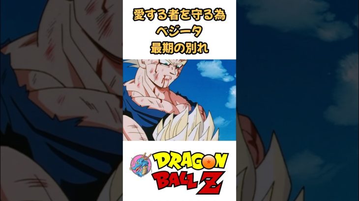 【MAD】愛する者を守る為 ベジータ最期の別れ #ドラゴンボール #dragonball #アニメ