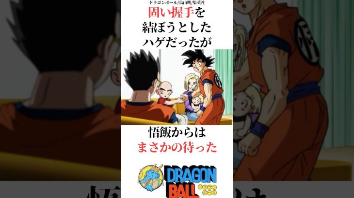 悟飯はクリリンの実力を疑っていました#ドラゴンボール #dragonball #雑学