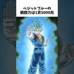 【ドラゴンボール】意外すぎるベジットブルーに関する雑学① #dragonballz #dragonball #anime #アニメ #雑学