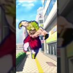 ブロリーが街中を走るだけの動画 #ドラゴンボール #ブロリーmad