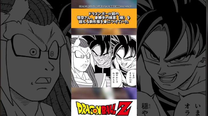 ドラゴンボール超の孫悟空さん、身勝手の極意(極)を超える新形態を身につけていた