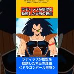 【ドラゴンボール考察】ラディッツが悟空を勧誘した本当の理由