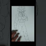 【ドラゴンボール】超ベジータ一発描きで描いてみた！！#ドラゴンボール#超ベジータ#一発描き#描いてみた