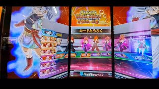 11/11　ドラゴンボールスーパーダイバーズ　sdbhモード復活記念　その2　ご飯との修行編　ガンマ1号達を倒せをゴジータ達と人造　女の子を使って遊んでみた！😊　お疲れ様でした😊