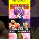 【ドラゴンボール考察】ドラゴンボール初期の脇役美女3選