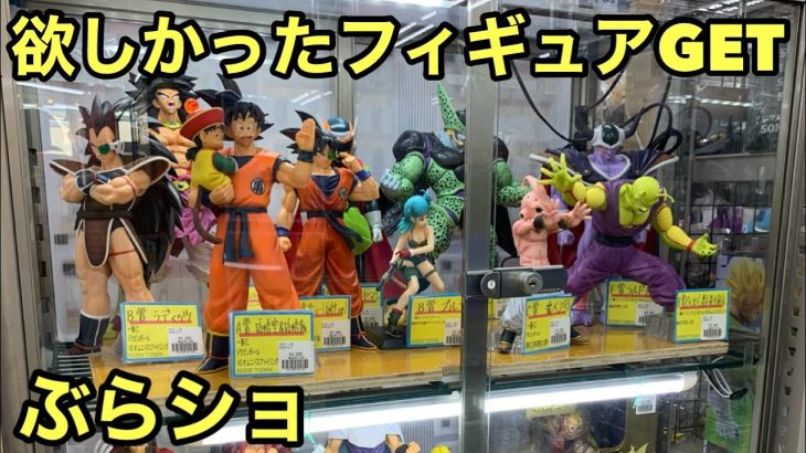 ショップ巡りが楽し過ぎる！欲しかったフィギュアGET！ドラゴンボール フィギュアを求めてブラショ！