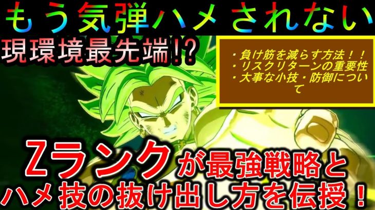 【完全解説】もう気弾ハメされない！？Zランクが考察して辿り着いた戦略を徹底解説！！【ドラゴンボールスパーキングゼロ】