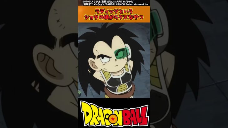 【ドラゴンボール】ラディッツというショタの頃からクズなやつ #ドラゴンボール #反応集