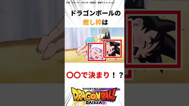 【ドラゴンボール】ドラゴンボールで誰に癒されたい？？#ドラゴンボール#アニメ#ドラゴンボールダイマ