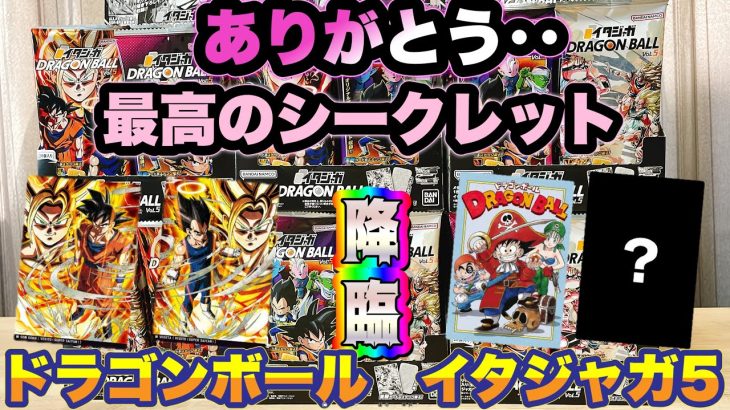 イタジャガ ドラゴンボール vol.5 開封の儀　極上のシークレットに刮目せよ【dragon ball】