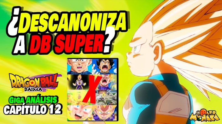 ¿Qué DEMONIOS es el SSJ3 de VEGETA y DESTRUYE el CANON? 💥 GIGA Análisis Cap 12 Dragon Ball DAIMA