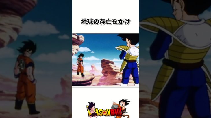 悟空VSベジータの雑学エピソード #ドラゴンボール #雑学 #shorts #1分でわかる