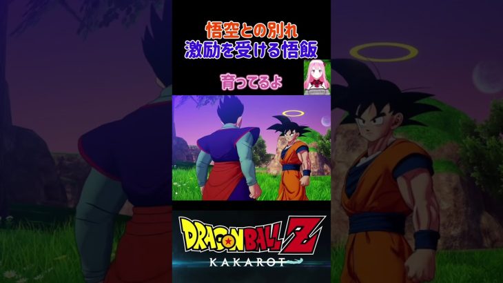 【ドラゴンボールZ KAKAROT】悟空との別れ！親子の会話が良い ※ネタバレ注意 #shorts #ドラゴンボール #ドラゴンボールZ