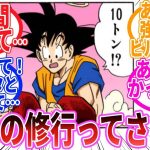 【ドラゴンボール】『ドラゴンボールさん修行方法が「重いものを持つ」「重力を重くする」以外にない』に対する反応集