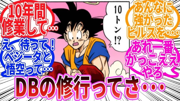 【ドラゴンボール】『ドラゴンボールさん修行方法が「重いものを持つ」「重力を重くする」以外にない』に対する反応集