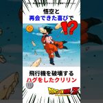 【謎行動】何度も飛行機を破壊してしまうクリリン #ドラゴンボール #アニメ #dragonball