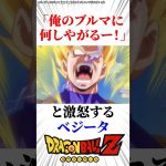 愛するブルマに張り手打ちされてキレるベジータ　#ドラゴンボール超