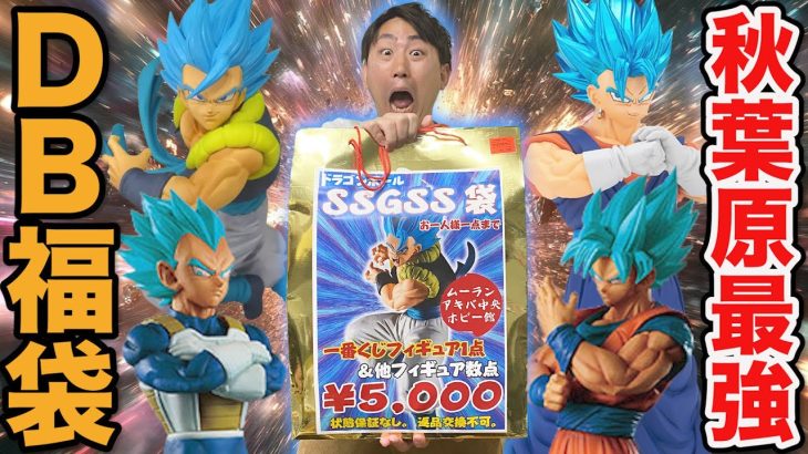 【福袋】ドラゴンボール！秋葉原で大行列の超人気福袋！なんと『あのフィギュア』入ってました｜ドラゴンボール、福袋、一番くじ