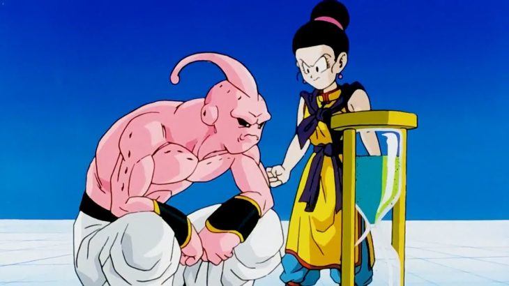 チチがブウを平手打ち：悟飯を守るための母の怒り！,Chichi Slaps Buu: A Mother’s Rage to Protect Gohan!