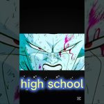 High school madフリーザvs悟空#悟空 #どらごんぼーる #ドラゴンボール #フリーザ #highschool #mad