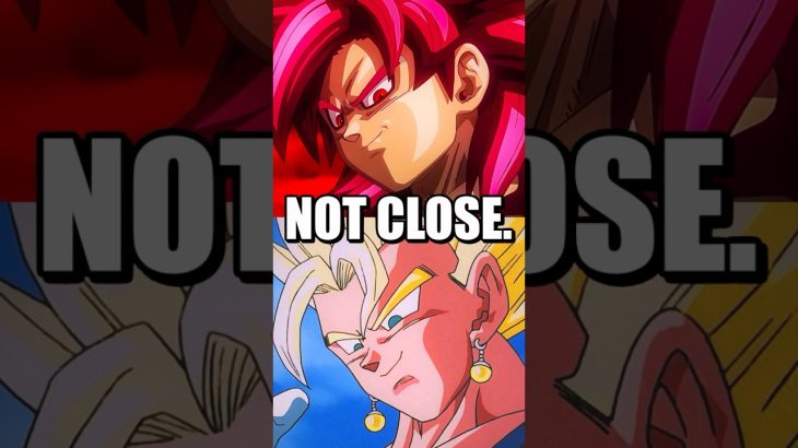 Daima SSJ4 Goku VS Vegito is NOT Close.