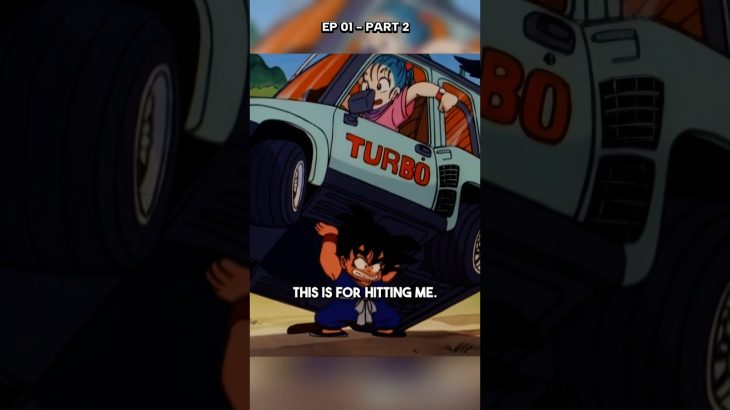 Goku Meets Bulma For First Time #shorts #goku #dragonball