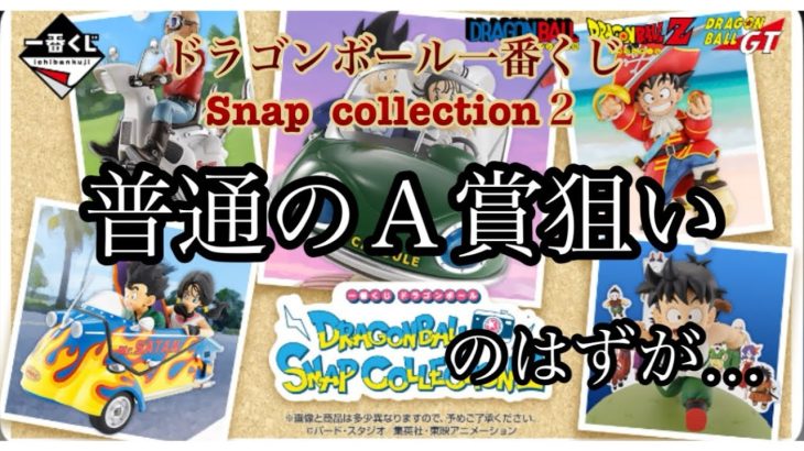 【一番くじ】ドラゴンボール一番くじSnap collection2を子供とA賞狙いで引いて来ました！