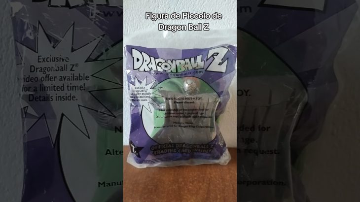 Unboxing Piccolo – Dragon Ball Z – Burger King (2002)