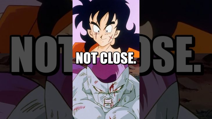 Yamcha VS Frieza is NOT Close.
