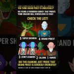 ZENO IS NOT #1?! (DBS Forbidden Ranking) #dragonball #anime #shorts