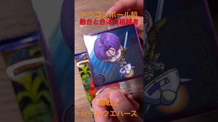 ドラゴンボール超超戦士シールウエハース 融合と合体の超越者シークレットシール きんぐかずと @kingkazuto #dragonball ドラゴンボールダイマ ドラゴンボールグッズ
