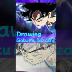 ドラゴンボール超から身勝手の極意(兆)を描きました！#おすすめ #模写 #アナログ絵 #ドラゴンボール超 #身勝手の極意 #shorts #short