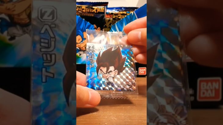 ベジット降臨☆【ドラゴンボール】超戦士シールウエハース超【融合と合体の超越者】